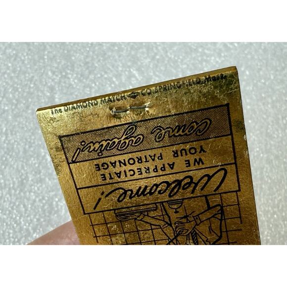 Vintage Matchbook Engleside Efficiency Motel LBI Beach Haven NJ Atlantic Ocean - Picture 11 of 15